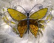 motýl žlutý drátky